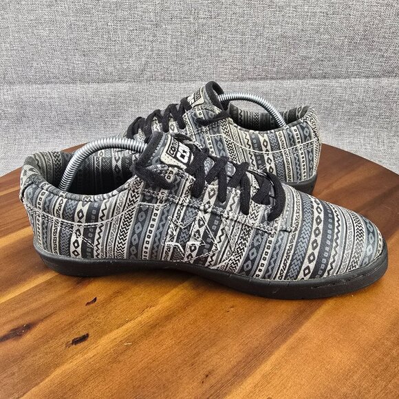 Converse KA-II Mens Patterned Sneakers Size 10 Shoes Black‎ & Gray Pattern - Picture 13 of 14